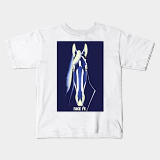 Horse Face Kids T-Shirt